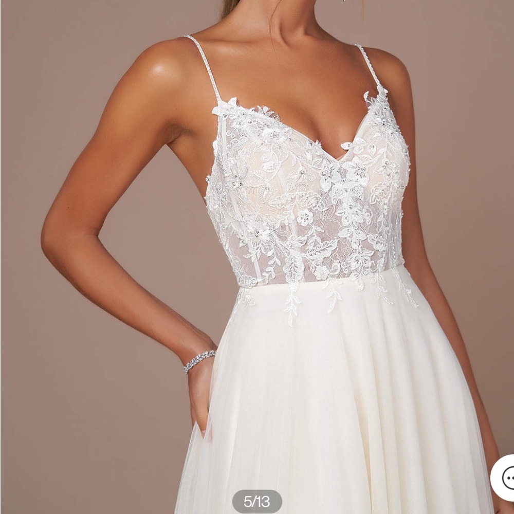 Azazie Tatiana NWT wedding dress - Picture 5 of 13